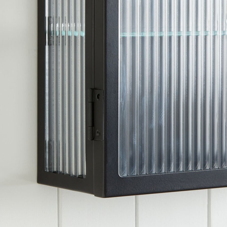 Daphne Mounted Bath Storage Closed West Elm UK